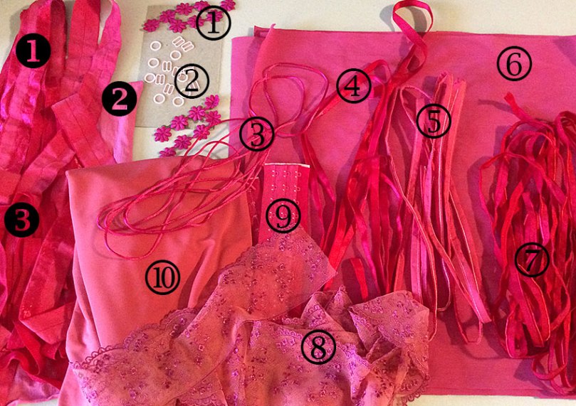 New bra & panty materials